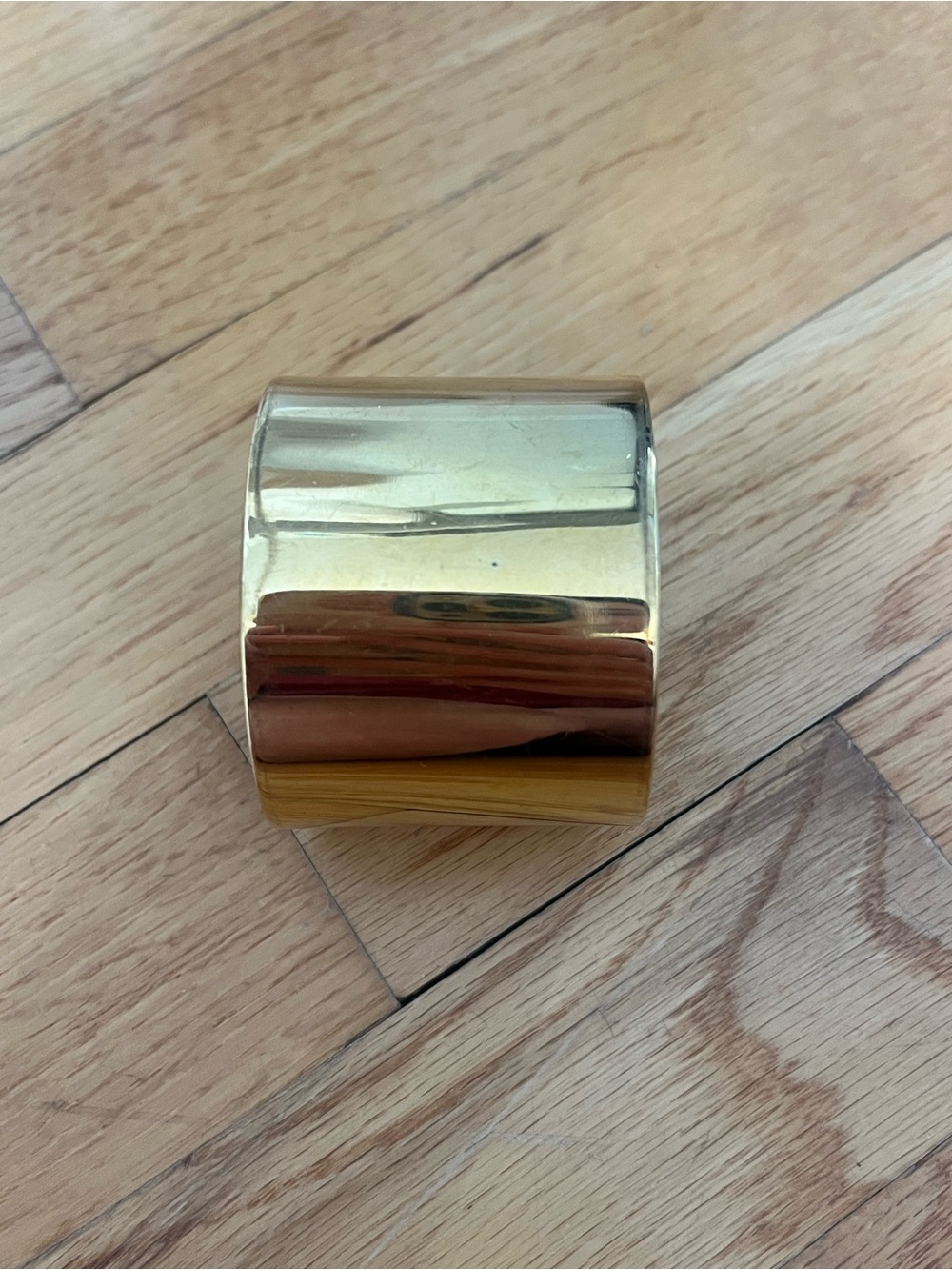 J. Crew Wide Polished Gold Cuff Bracelet